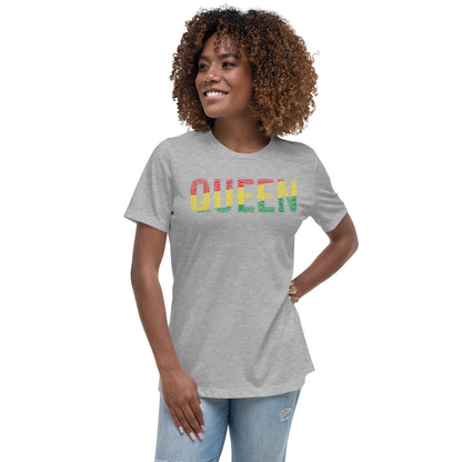 QUEEN Pan African Inspired Women's short sleeve t-shirt