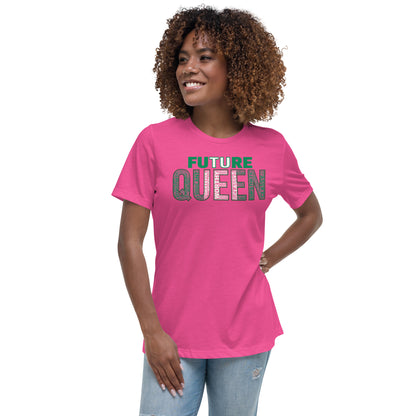 FUTURE QUEEN Nigerian Inspired Women's Relaxed T-Shirt