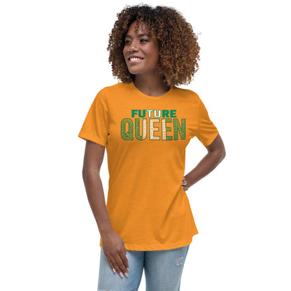 FUTURE QUEEN Nigerian Inspired Women's Relaxed T-Shirt