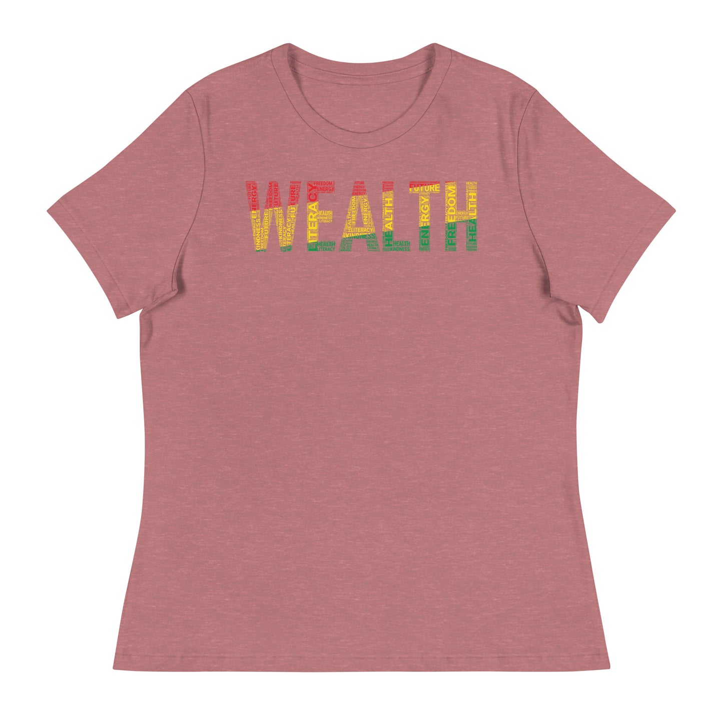 WEALTH Pan African Inspired Women's short sleeve t-shirt