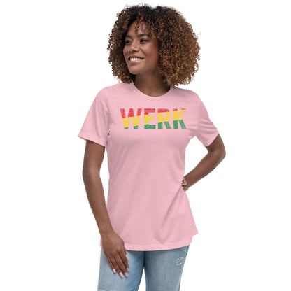 WERK Word Cluster Women's short sleeve t-shirt