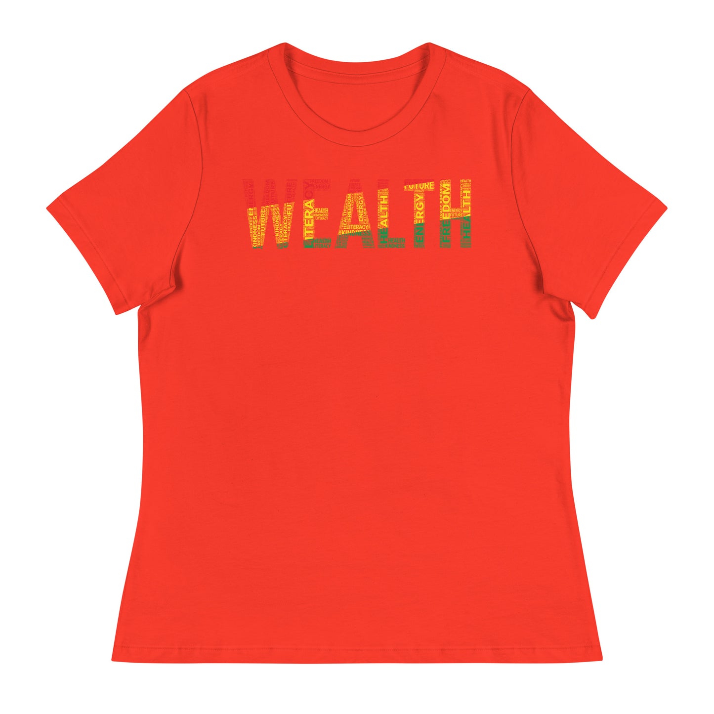 WEALTH Pan African Inspired Women's short sleeve t-shirt