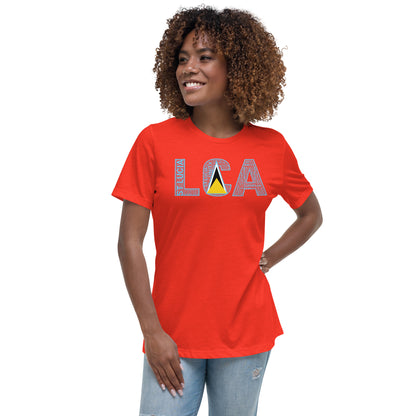 St. LUCIA Women's Relaxed T-Shirt