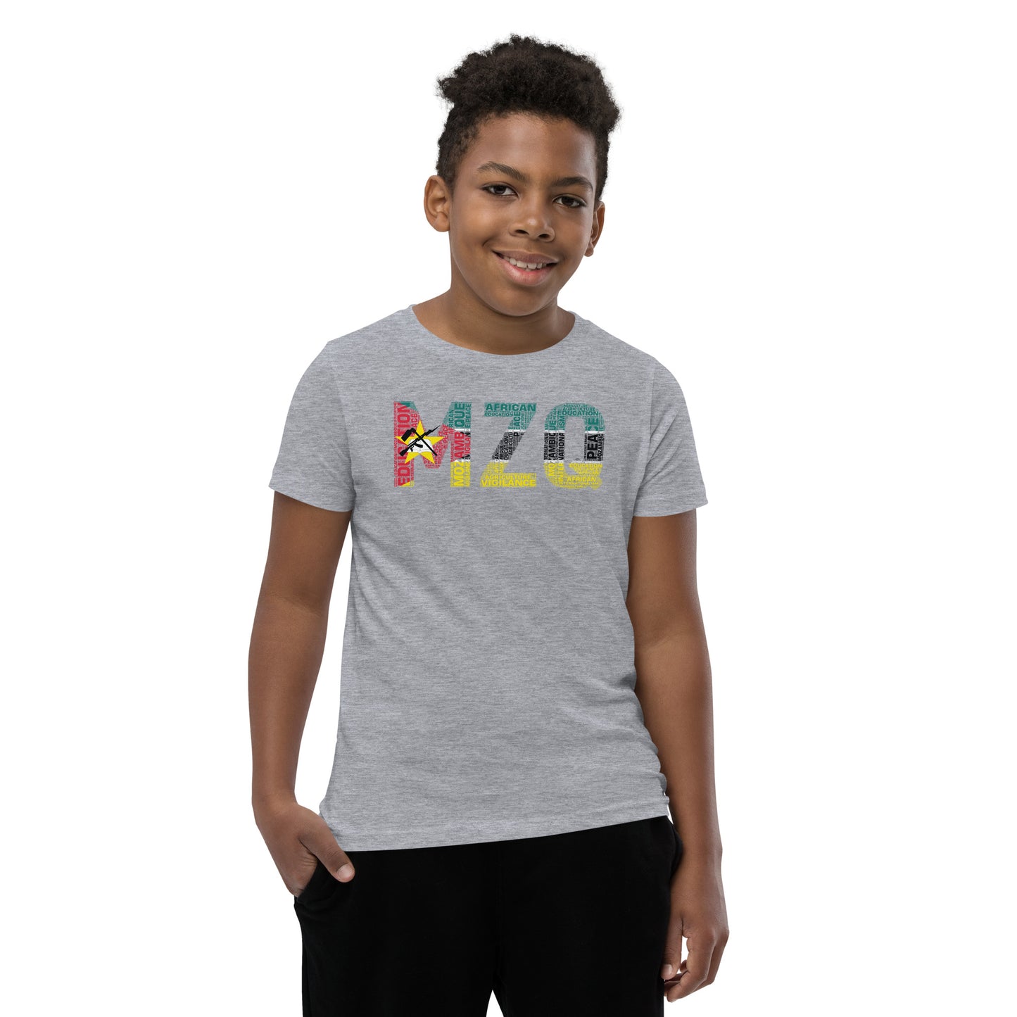 Mozambique MZQ Youth Short Sleeve T-Shirt