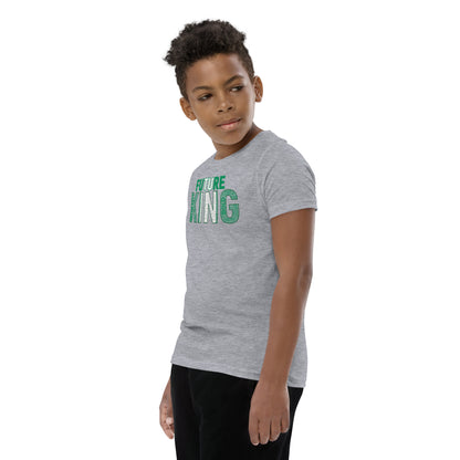 FUTURE KING Nigerian Inspired Word Cluster Youth Short Sleeve T-Shirt