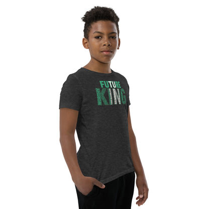 FUTURE KING Nigerian Inspired Word Cluster Youth Short Sleeve T-Shirt