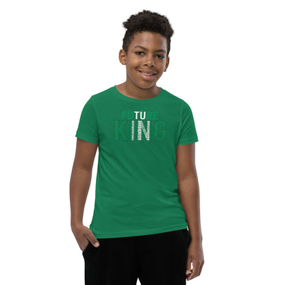 FUTURE KING Nigerian Inspired Word Cluster Youth Short Sleeve T-Shirt