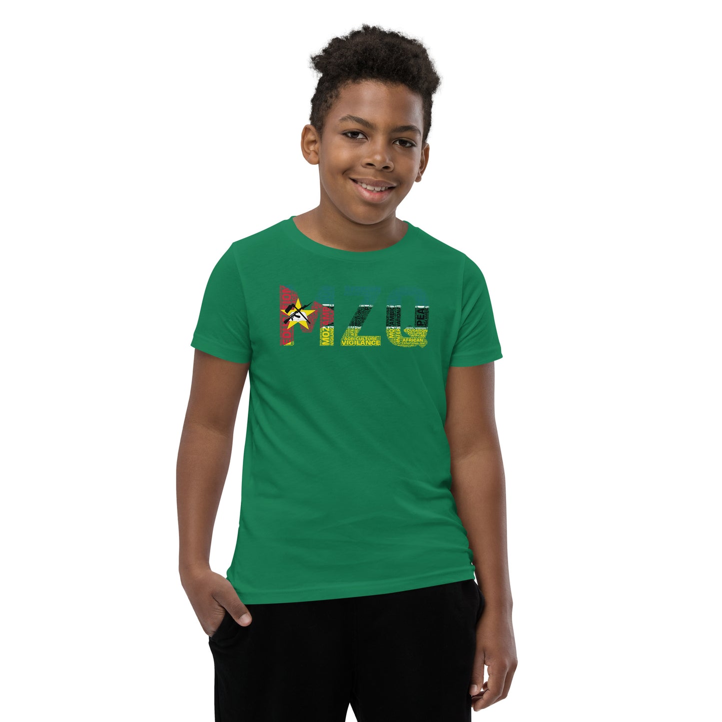 Mozambique MZQ Youth Short Sleeve T-Shirt