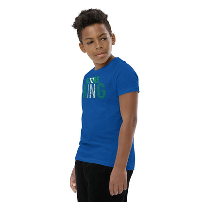 FUTURE KING Nigerian Inspired Word Cluster Youth Short Sleeve T-Shirt