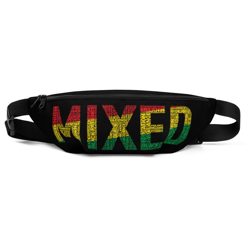 MIXED Word Cluster Fanny Pack