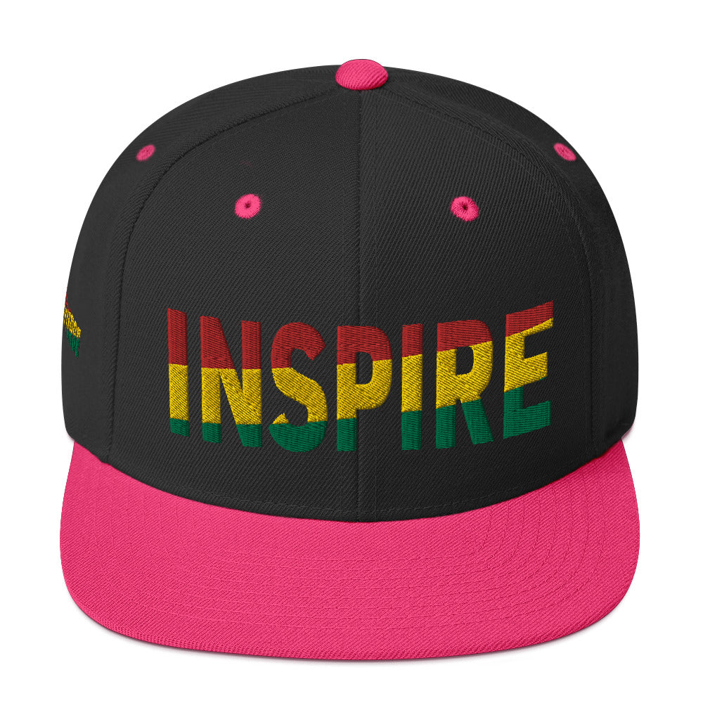 INSPIRE Pan African Color Snapback Hat