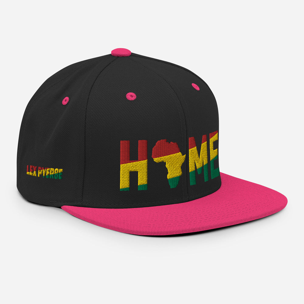 HOME Africa Silhouette Short-Sleeve Snapback Hat