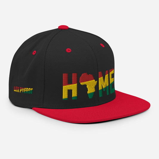 HOME Africa Silhouette Short-Sleeve Snapback Hat