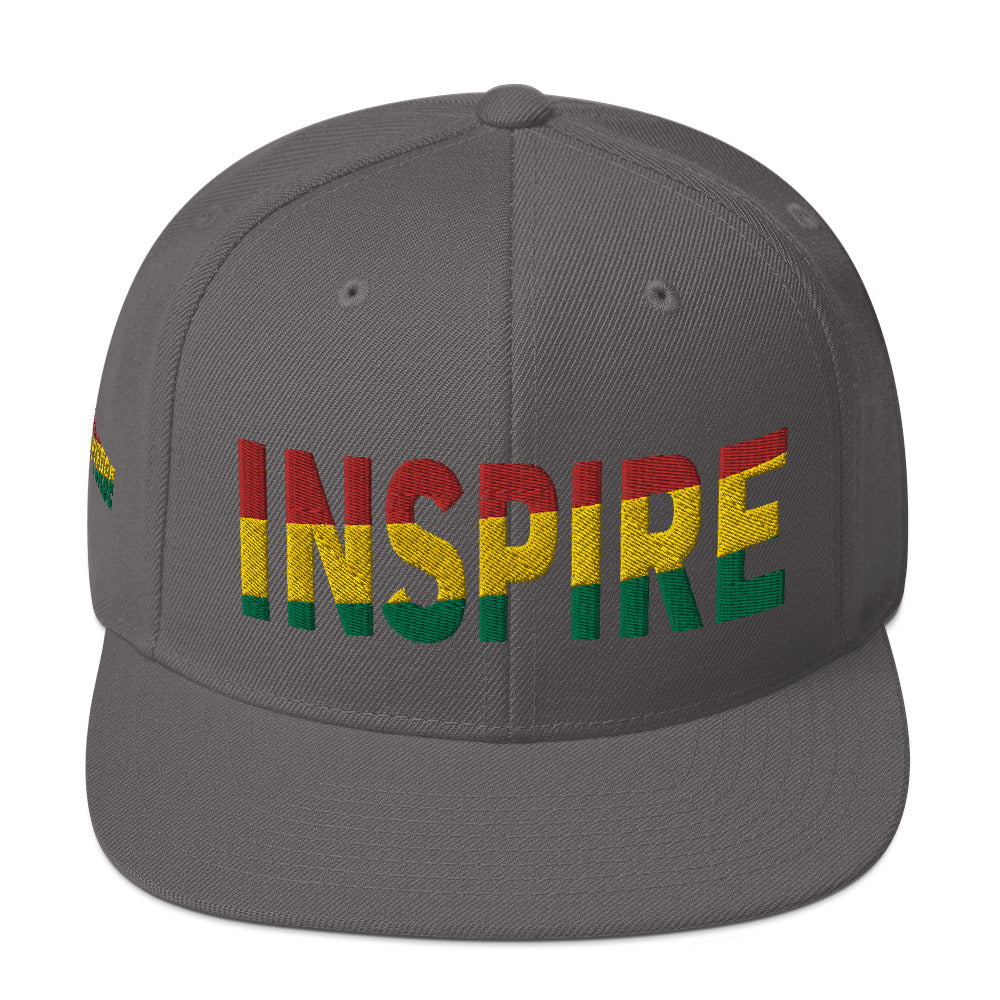 INSPIRE Pan African Color Snapback Hat