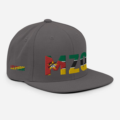 Mozambique Modern National Flag Inspired Snapback Hat