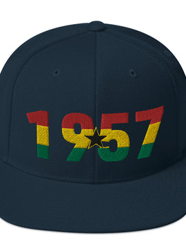 GHANA 1957 Independence Snapback Hat