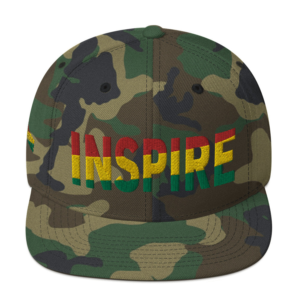 INSPIRE Pan African Color Snapback Hat