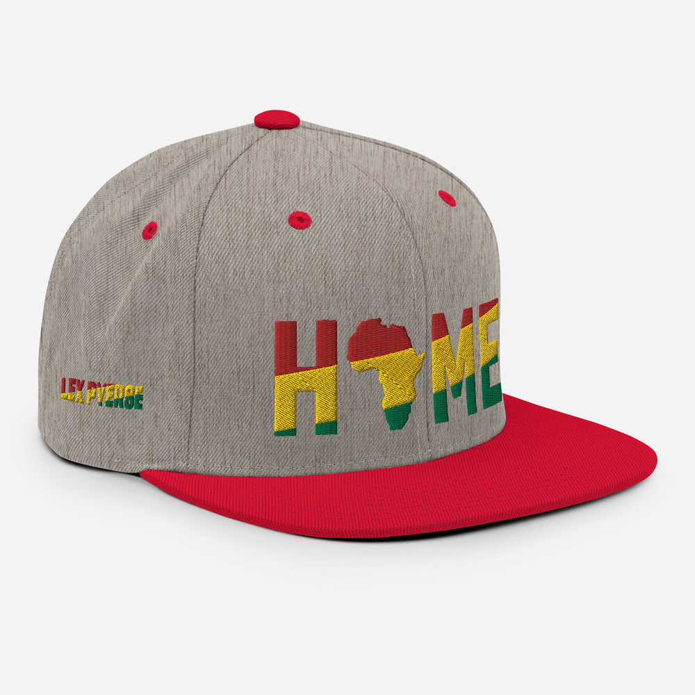 HOME Africa Silhouette Short-Sleeve Snapback Hat
