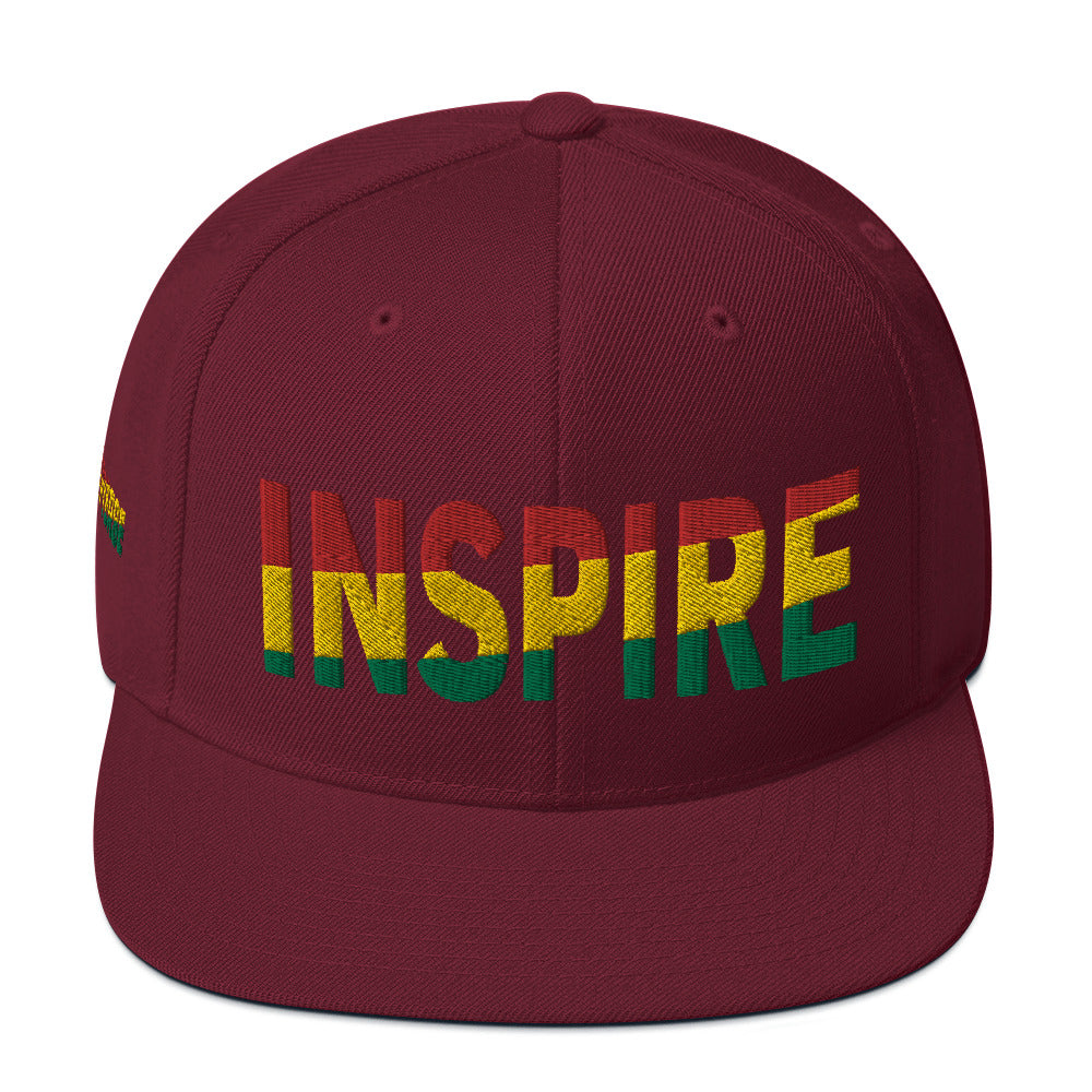 INSPIRE Pan African Color Snapback Hat