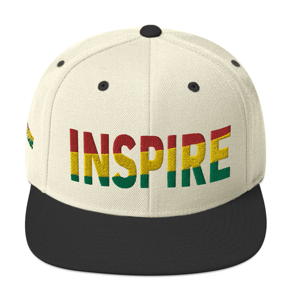 INSPIRE Pan African Color Snapback Hat