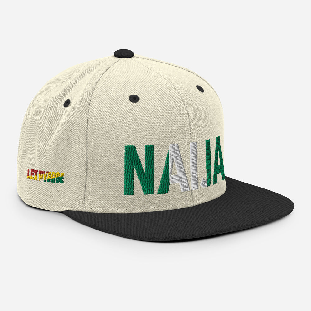 NAIJA National Flag Snapback Hat