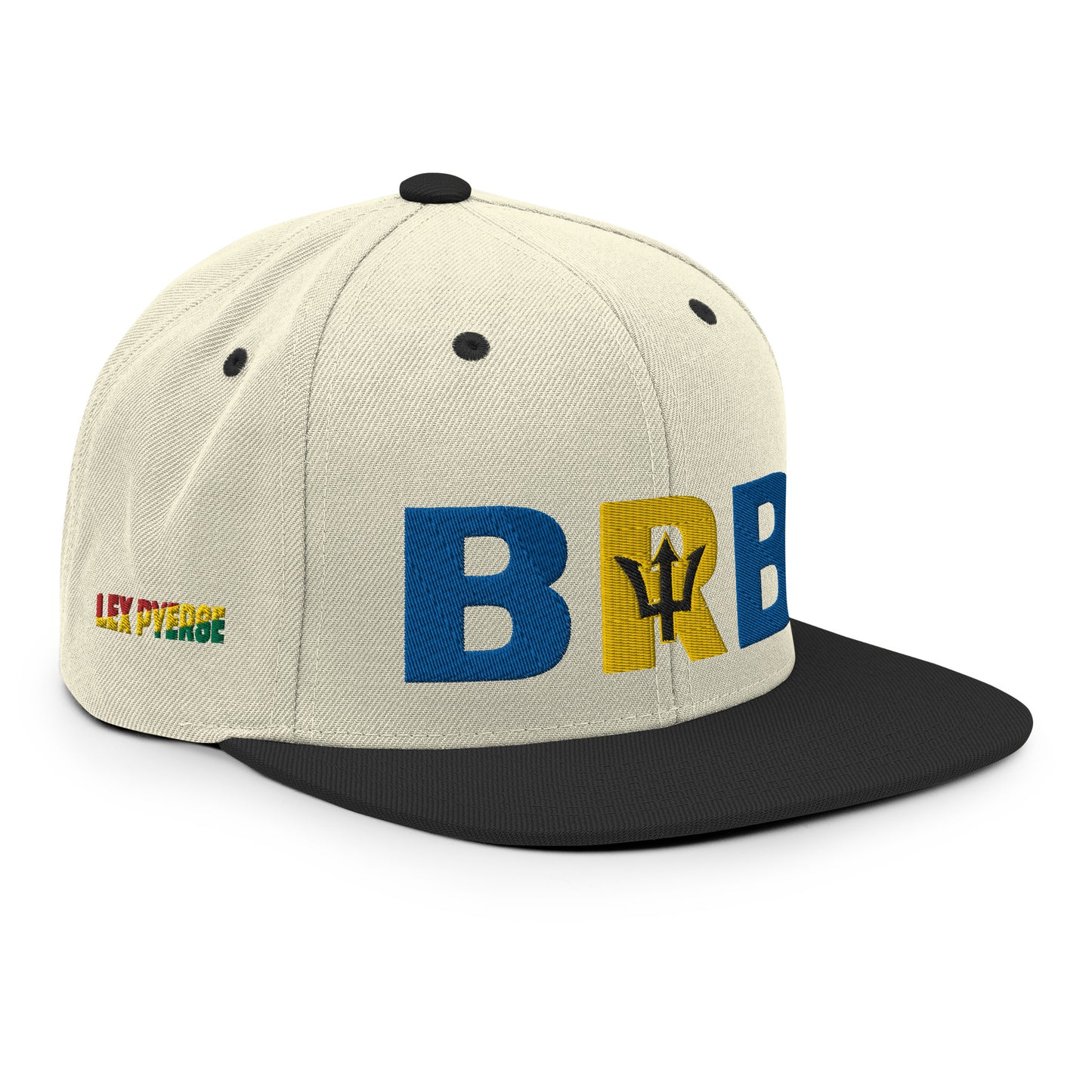 BARBADOS National Flag Inspired Snapback Hat
