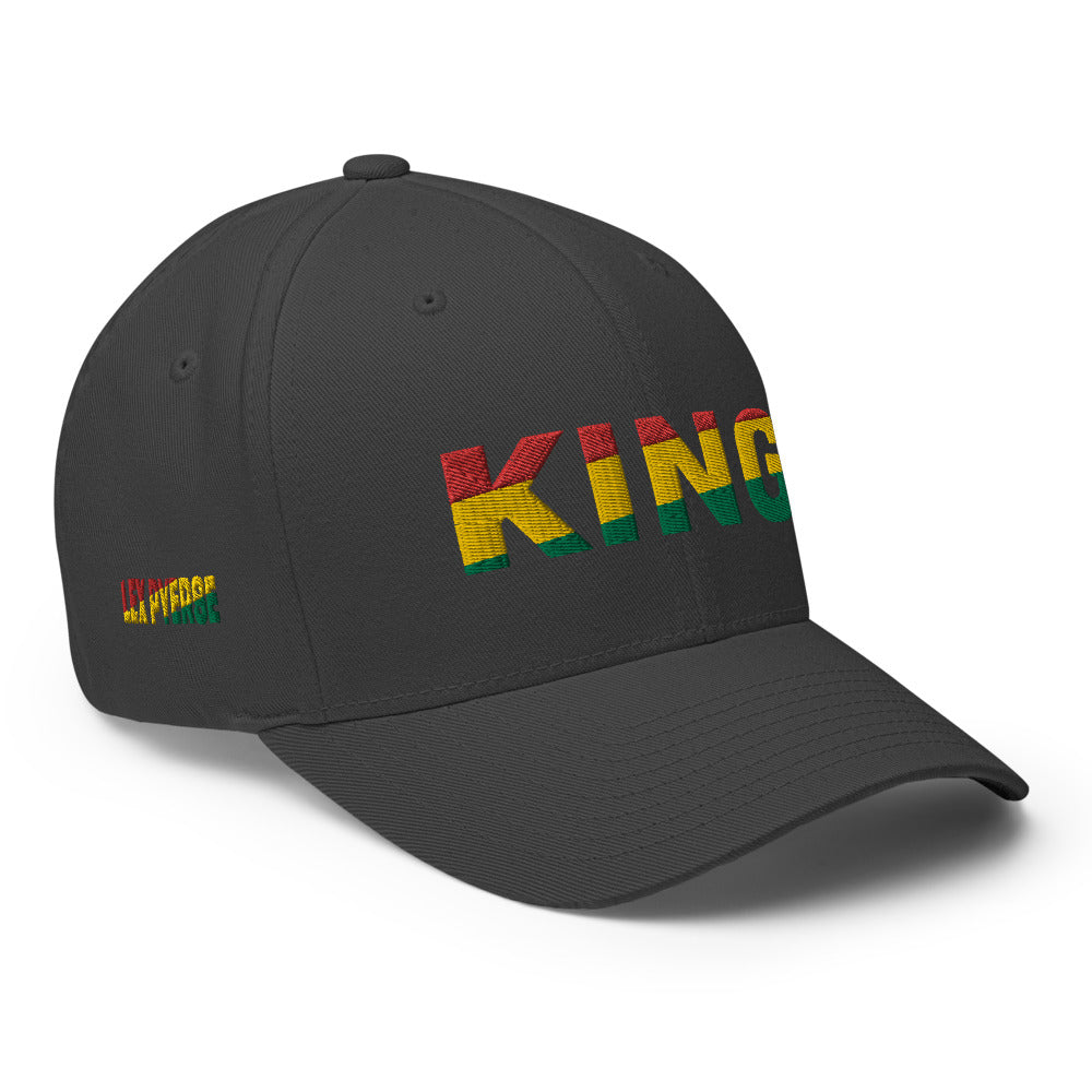 KING Pan African Colored Fitted Structured Twill Cap