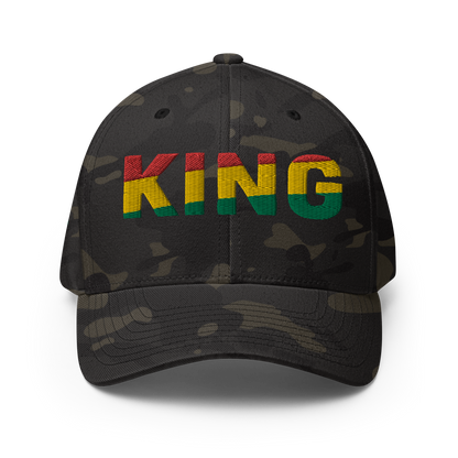 KING Pan African Colored Fitted Structured Twill Cap