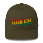 QUEEN Pan African Inspired Fitted Structured Twill Cap