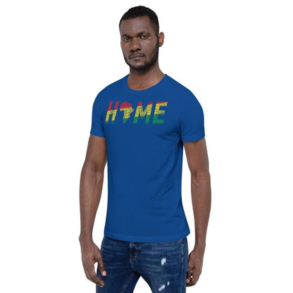 HOME Africa Silhouette Word Cluster Short-Sleeve Unisex T-Shirt - pyerses-bookstore-and-clothing.myshopify.com