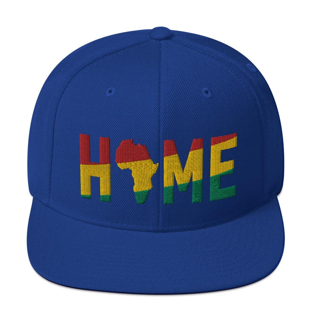 HOME Africa Silhouette Short-Sleeve Snapback Hat - pyerses-bookstore-and-clothing.myshopify.com