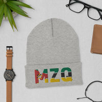 MOZAMBIQUE MODERN FLAG INSPIRED Cuffed Beanie - pyerses-bookstore-and-clothing.myshopify.com