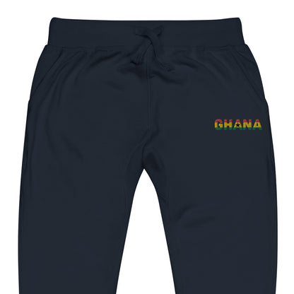 GHANA Embroidery Unisex fleece sweatpants