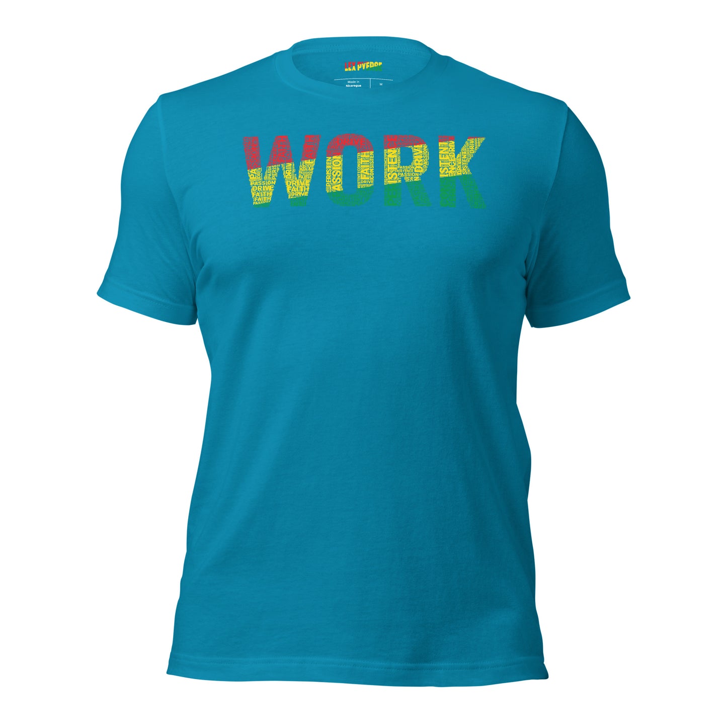 WORK Word Cluster Short-Sleeve Unisex T-Shirt