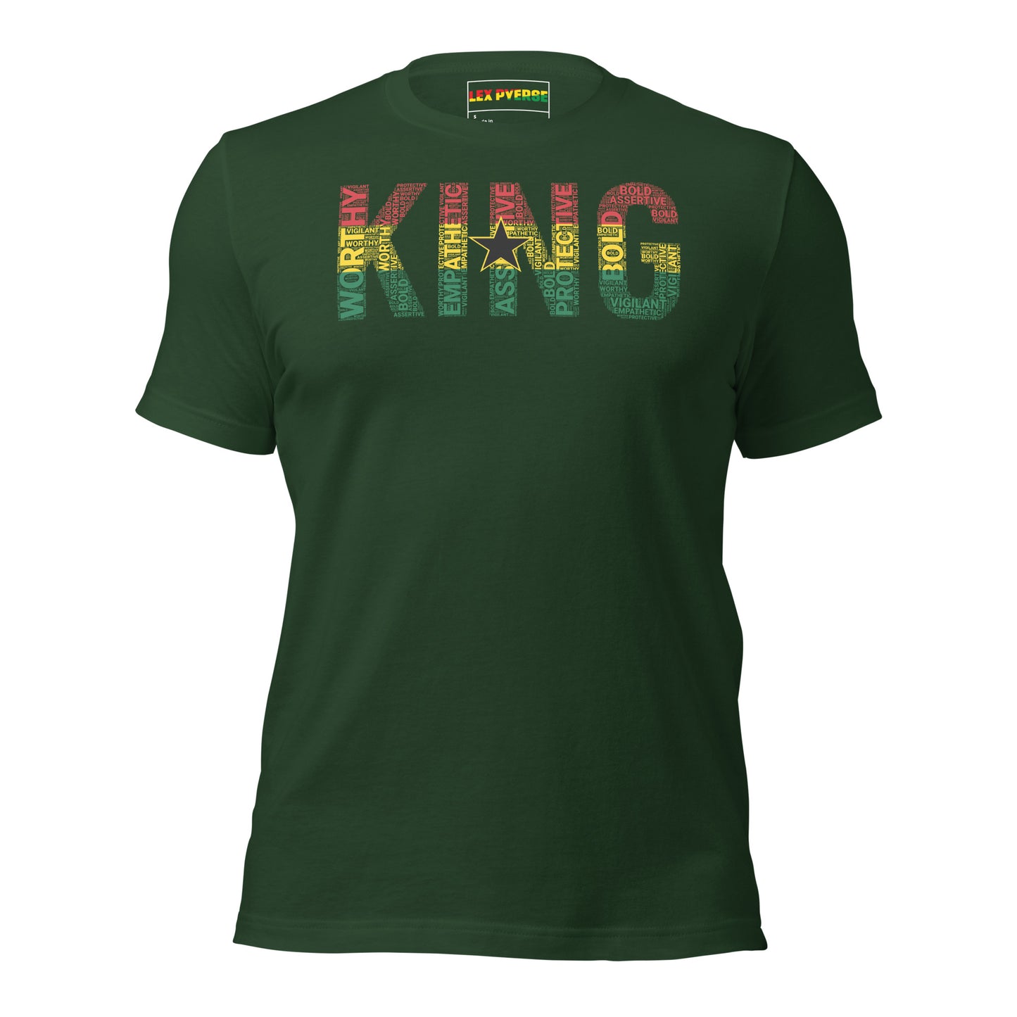 KING  Ghana Inspired Unisex t-shirt