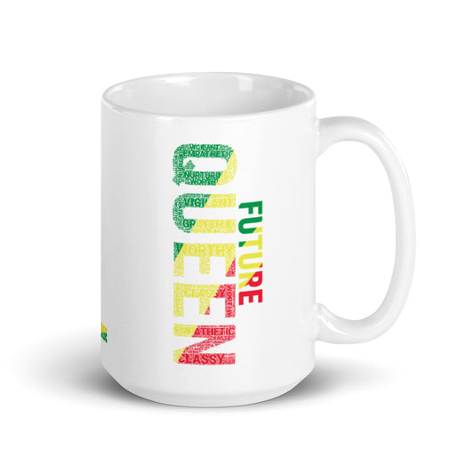 FUTURE QUEEN White glossy mug