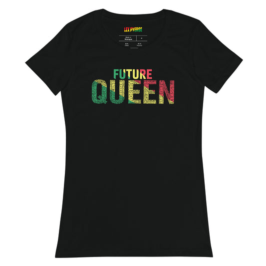 FUTURE QUEEN Women’s fitted t-shirt