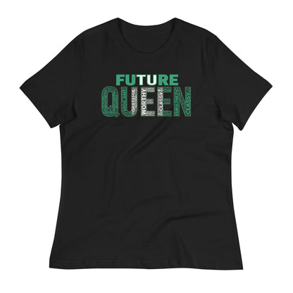 FUTURE QUEEN Nigerian Inspired Women's Relaxed T-Shirt